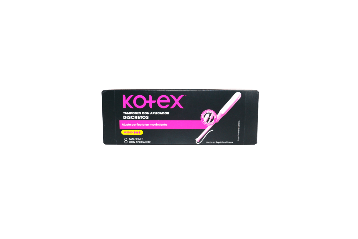 KOTEX TAMPONES APLIC M 16/8 - SUPERMIX