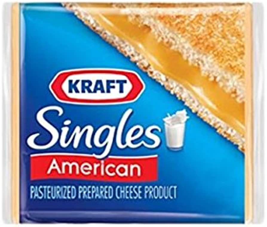 KRAFT AMERICAN SINGLES CHEESE 8 oz IND.WRP - SUPERMIX