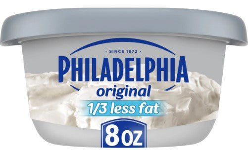 KRAFT PHILADELPHIA CREAM CHEESE 1/3 LESS FAT 8 OZ - SUPERMIX