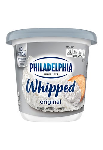 KRAFT PHILADELPHIA WHIPPED ORIGINAL 12 OZ - SUPERMIX