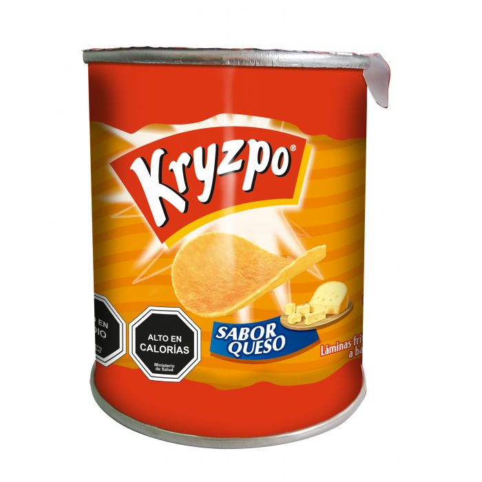 KRYZPO PAPAS SABOR A QUESO 37 GRS - SUPERMIX