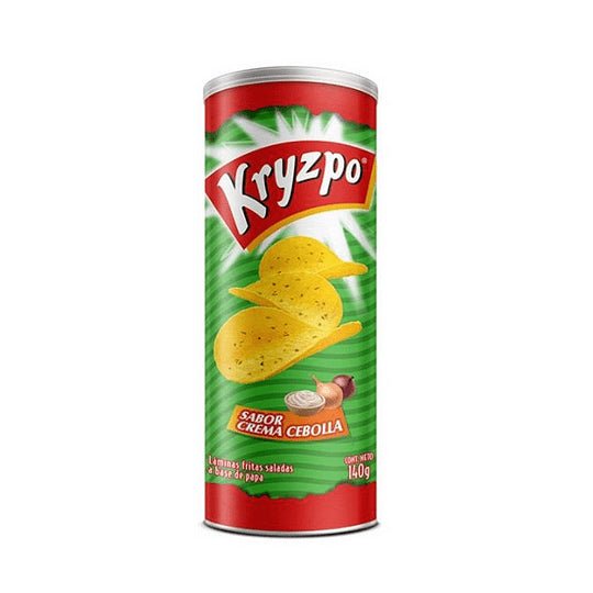 KRYZPO PAPAS SABOR CREMA Y CEBOLLA 130 GRS - SUPERMIX