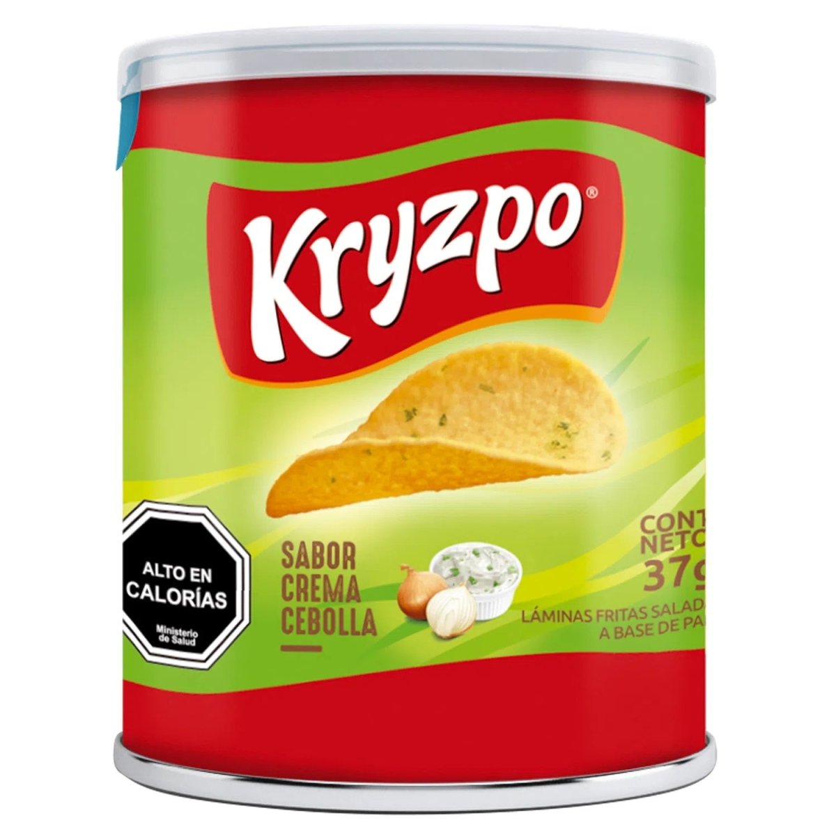 KRYZPO PAPAS SABOR CREMA Y CEBOLLA 37 GRS - SUPERMIX