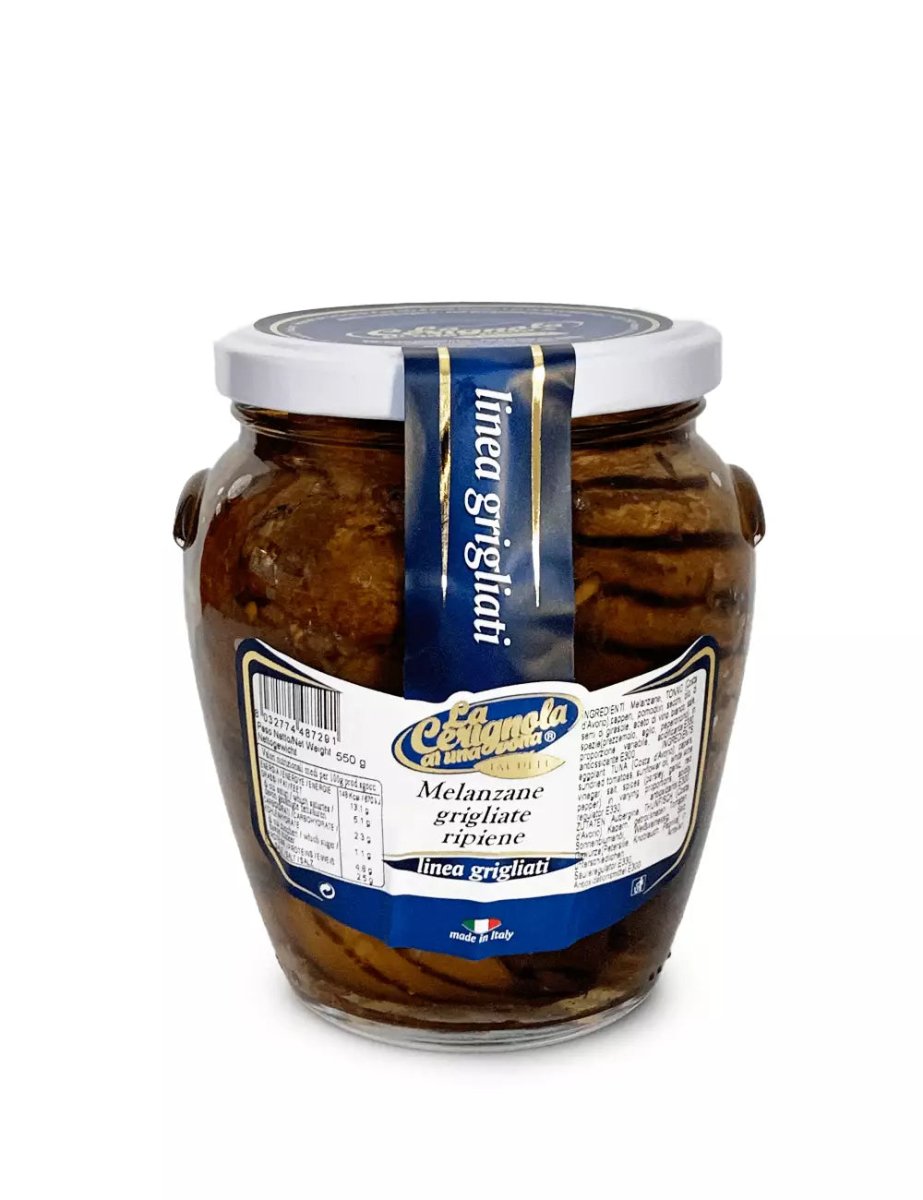 LA CERIGNOLA ROLLOS RELLENOS BERENJENA 550 GR - SUPERMIX