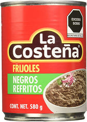 LA COSTENA FRIJOLES NEGROS REFR. 580 GRS - SUPERMIX