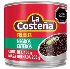 LA COSTENA FRIJOLES NEGROS REFR.400 GRS - SUPERMIX