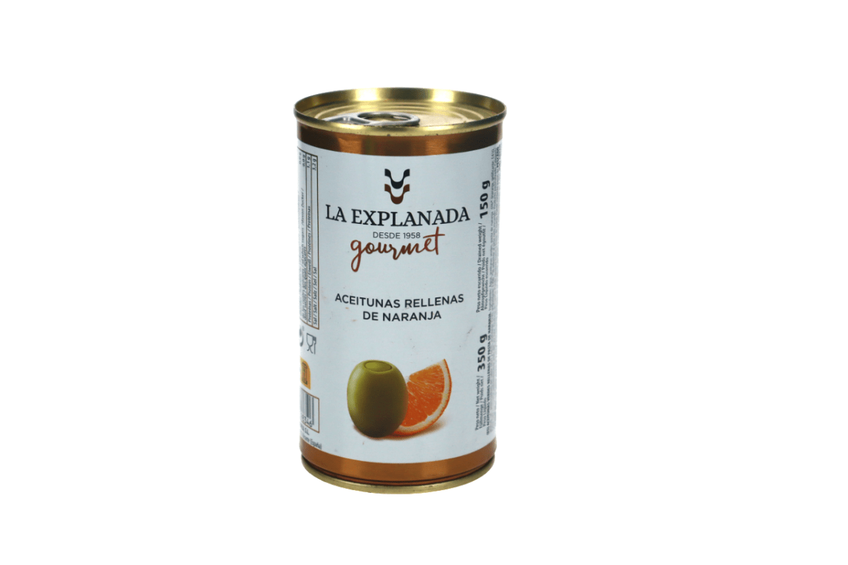 LA EXPLANADA GOURMET ACEITUNAS REL. NARANJA 350 ML - SUPERMIX