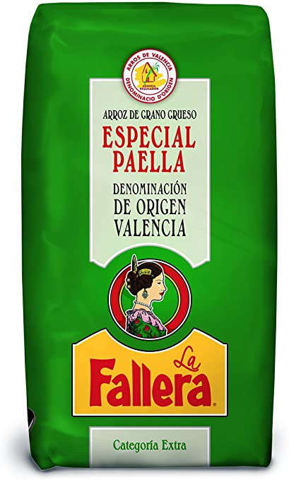 LA FALLERA ARROZ DE VALENCIA (PAELLA) 1 KG - SUPERMIX