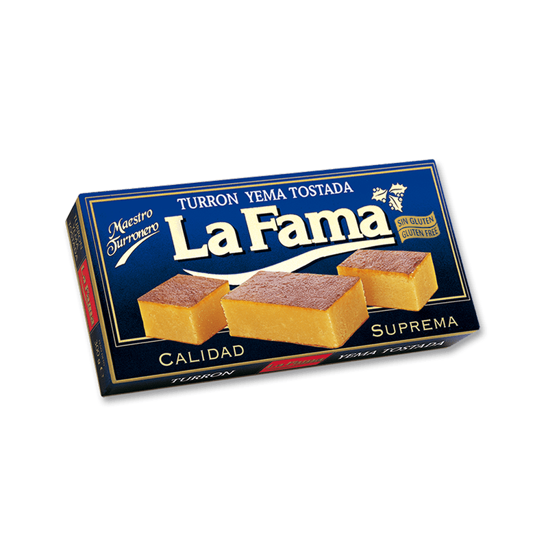 LA FAMA TURRON YEMA TOSTADA 200 GR - SUPERMIX