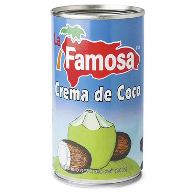 LA FAMOSA CREMA DE COCO 15 OZ - SUPERMIX
