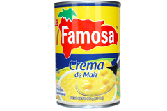 LA FAMOSA CREMA DE MAIZ 425 GR 15 OZ - SUPERMIX