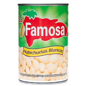 LA FAMOSA HABICHUELAS BLANCAS 15 OZ - SUPERMIX