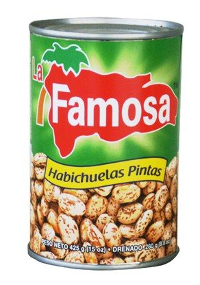 LA FAMOSA HABICHUELAS PINTAS 15 OZ - SUPERMIX
