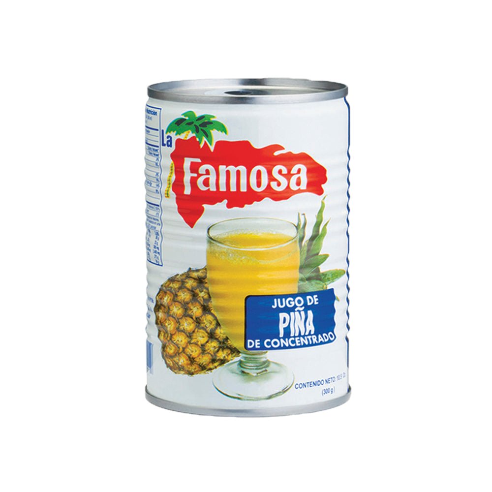 LA FAMOSA JUGO DE PIÑA 10.5 OZ - SUPERMIX