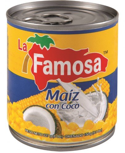 LA FAMOSA MAIZ CON COCO 8 OZ - SUPERMIX