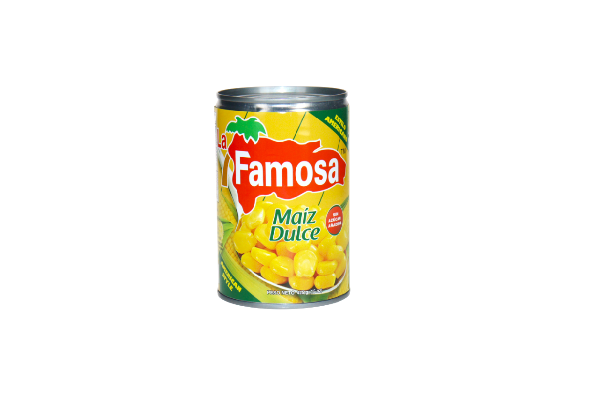 LA FAMOSA MAIZ DULCE LATA AMERICANO 15 OZ - SUPERMIX