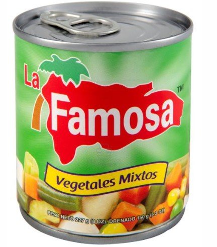 LA FAMOSA VEGETALES MIXTOS 8 OZ - SUPERMIX