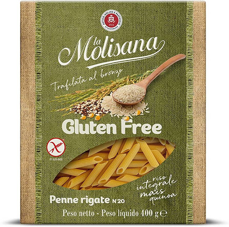 LA MOLISANA PENNE RIGATE GLUTEN FREE 400 GRS - SUPERMIX