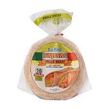 LA REAL WHOLE WHEAT FAJITAS INCH 20 OZ - SUPERMIX