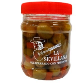 LA SEVILLANA ALCAPARRADO C/PIMIENTOS 8 OZ - SUPERMIX