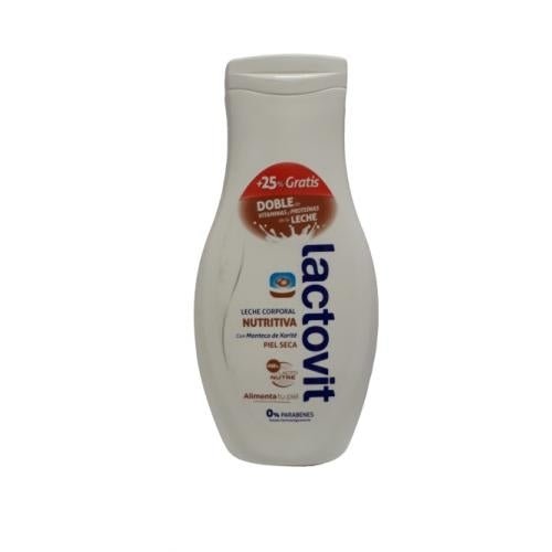 LACTOVIT ACTOVIT LECHE CORPORAL NUTRITIVA - PIEL SECA 400 ML - SUPERMIX