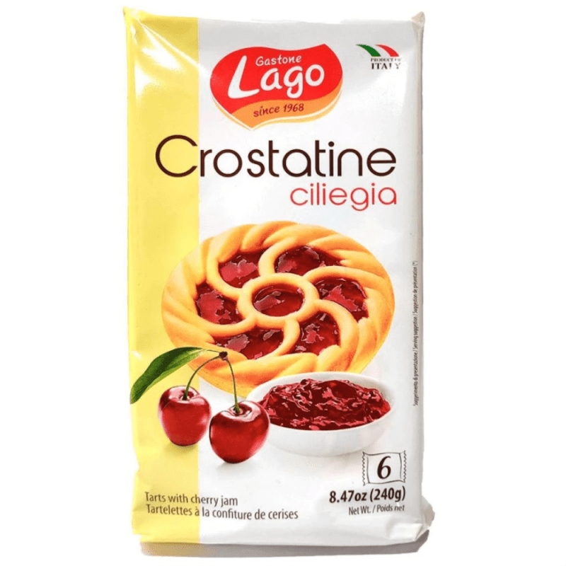 LAGO GALLETAS CROSTATINE CEREZA PAQUETE 6 UND - SUPERMIX