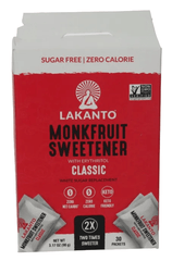 LAKANTO SWEETENER PACKETS CLASSIC 30 UND - SUPERMIX