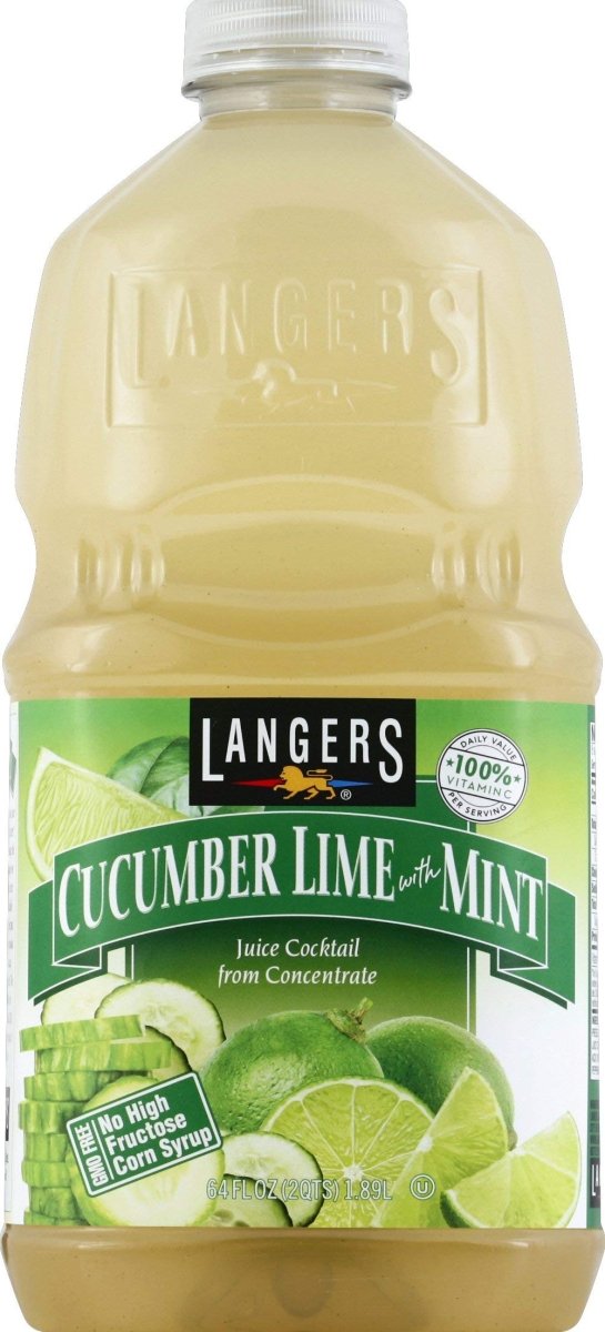 LANGERS CCMBR LIME W/MINT 64 OZ - SUPERMIX