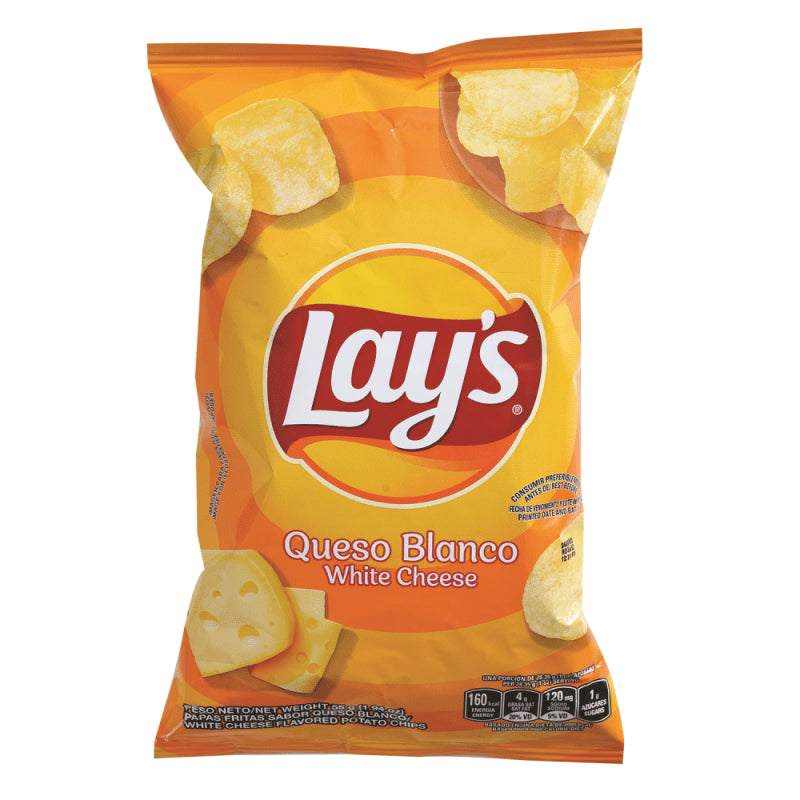LAY'S PAPAS QUESO BLANCO XL 11/200 GR - SUPERMIX
