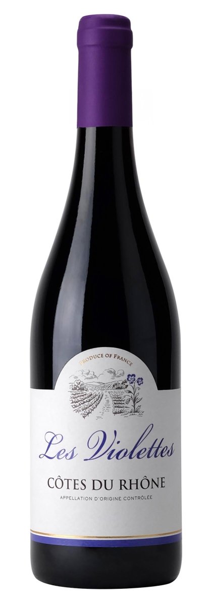 LES VIOLETTES VINO TINTO COTES DU RHONE 75 CL - SUPERMIX