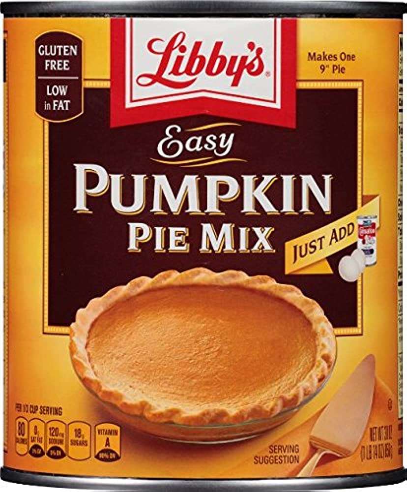 LIBBY PUMPKIN PIE MIX 30 OZ - SUPERMIX