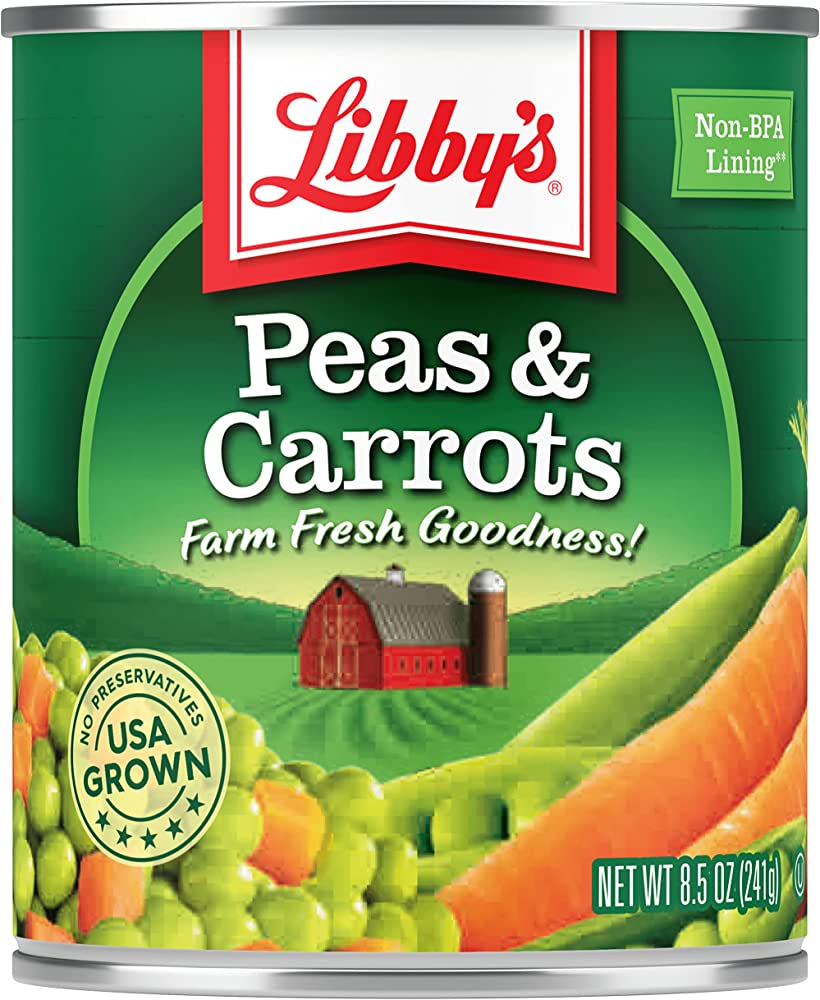 LIBBYS PEAS & CARROTS 8 OZ - SUPERMIX