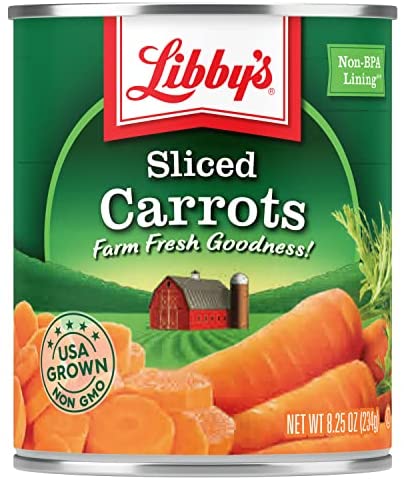 LIBBYS SLICED CARROTS 8 OZ - SUPERMIX