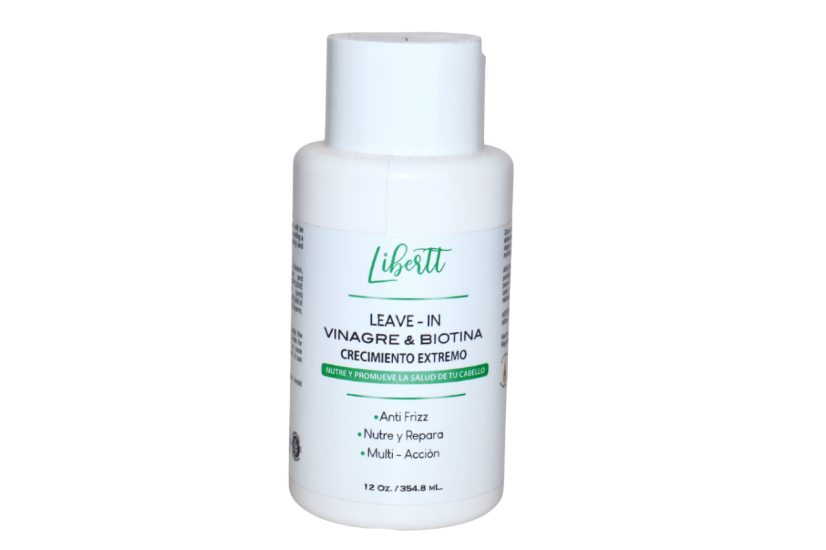 LIBERTT LEAVE - IN VINAGRE & BIOTINA 12 OZ/358.8 ML - SUPERMIX