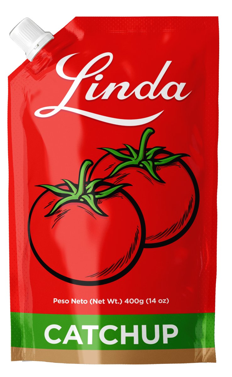 LINDA CATCHUP DORY PACK 14 OZ - SUPERMIX