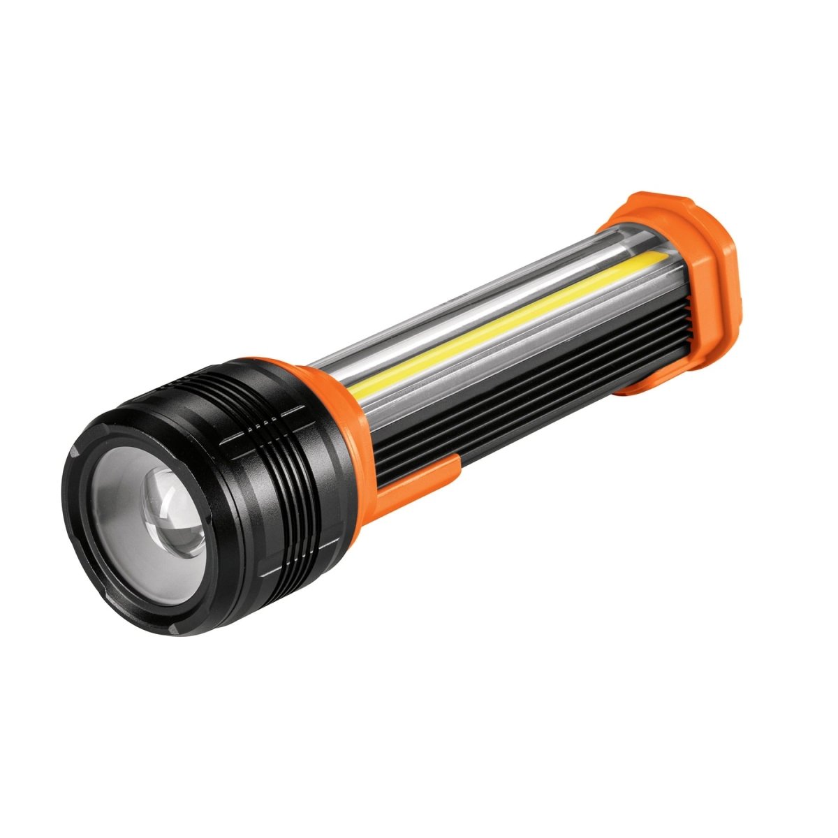 LINTERNA LED 480LM RECARGABLE CON LUZ DE EMERGENCIA 480LM PLASTICA TRUPER - SUPERMIX