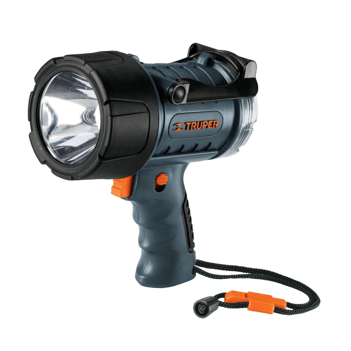 LINTERNA LED REFLECTORA 300 LUMEN RECARGABLE PLASTICA TRUPER - SUPERMIX
