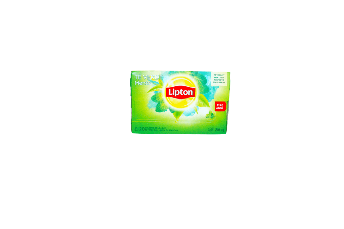 LIPTON TE VERDE MENTA C/ 20 SOBRES 36 GR - SUPERMIX