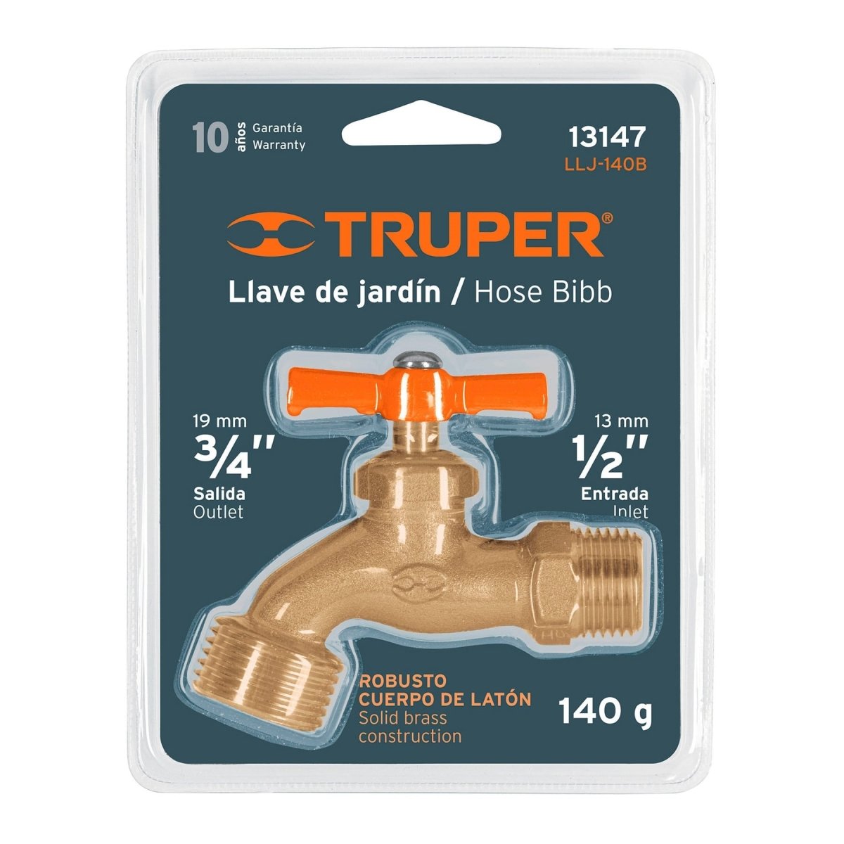 LLAVE DE JARDIN LL - JAR - B - 2 TRUPER (D) - SUPERMIX