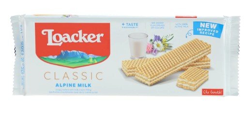 LOACKER CLASSIC ALPINE MILK 45 GR - SUPERMIX