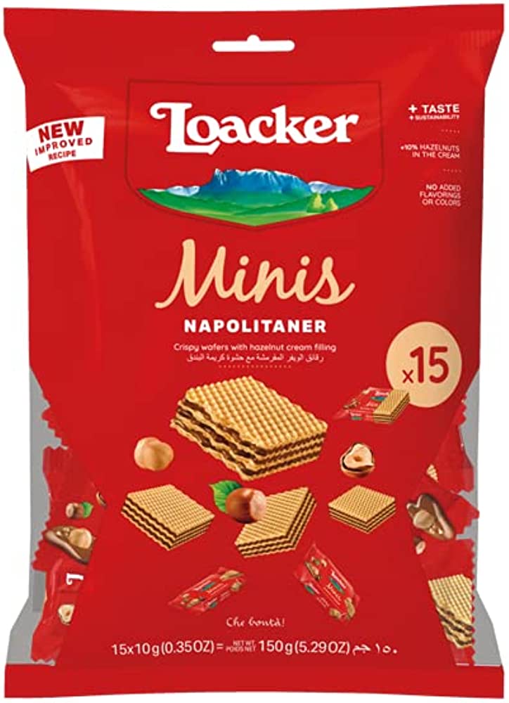LOACKER MINI NAPOLITANER 150 GR - SUPERMIX