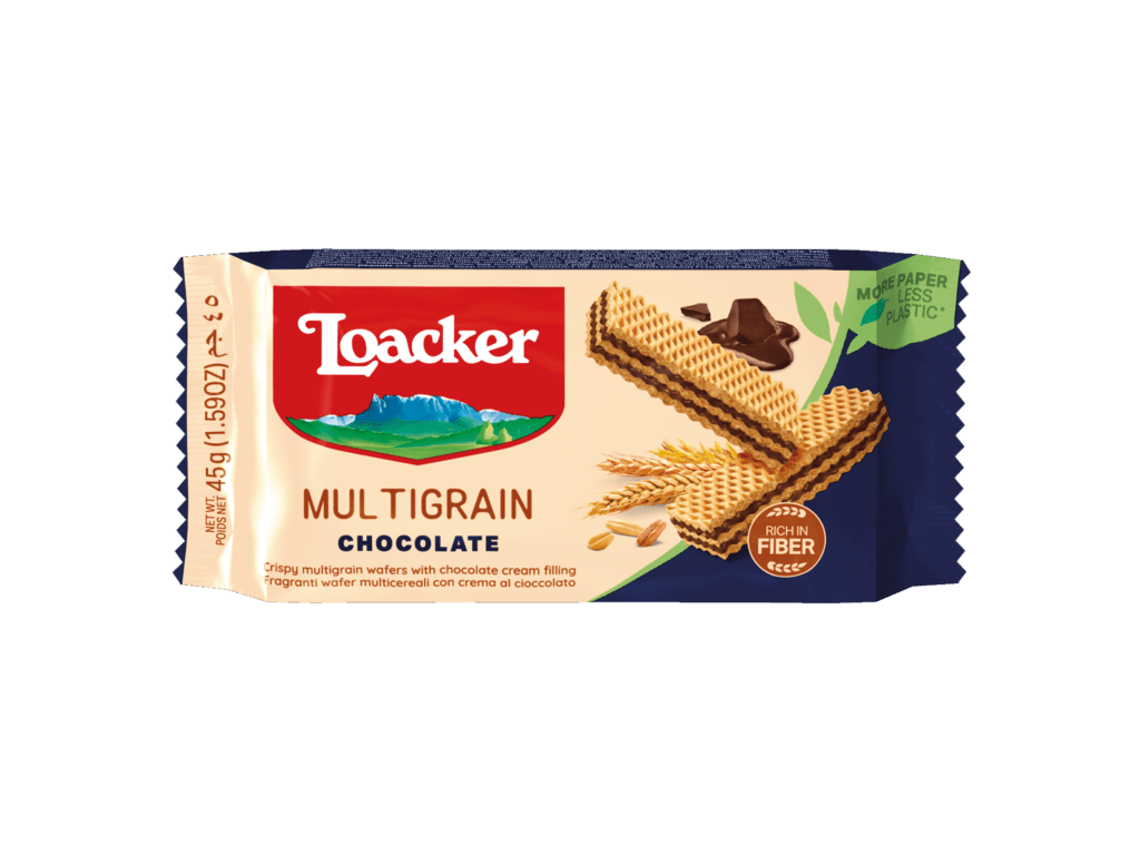 LOACKER MULTIGRAIN CHOCOLATE 175 GR - SUPERMIX