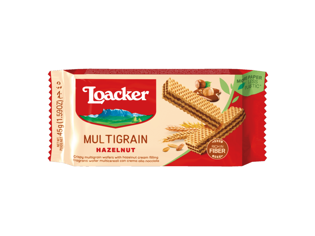 LOACKER MULTIGRAIN HAZELNUT 175 GR - SUPERMIX