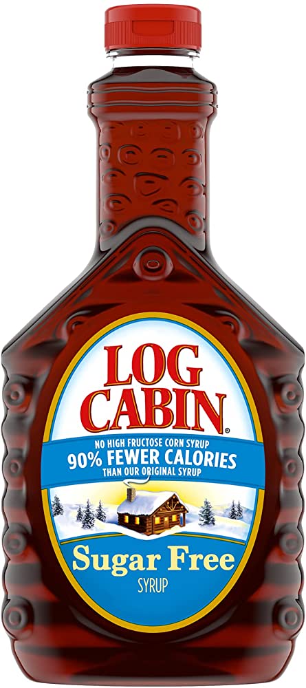 LOG CABIN SUGAR FREE 24 OZ - SUPERMIX