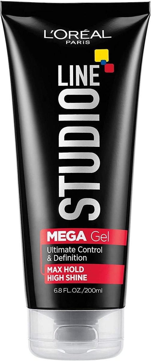 LOREAL PARIS GELATINA STUDIO MAX HOLD MEGA GEL 6.8 OZ - SUPERMIX