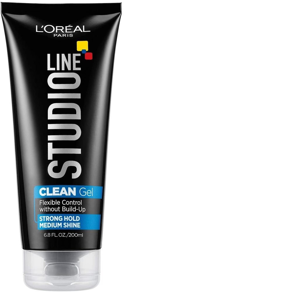 LOREAL PARIS GELATINA STUDIO STRONG HOLD CLEAN GEL 6.8 OZ - SUPERMIX