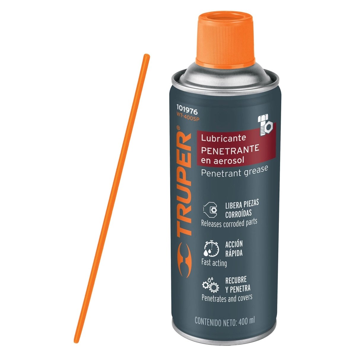LUBRICANTE PENETRANTE EN AEROSOL 400 ML - SUPERMIX