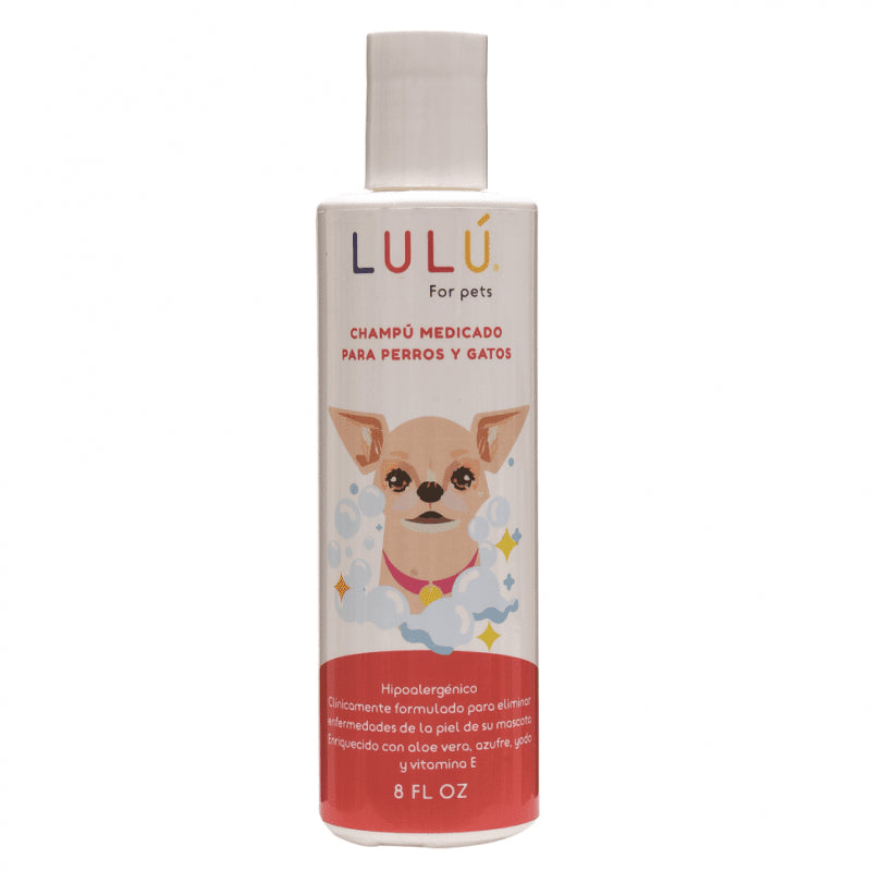 LULU SHAMPOO MEDICADO 8 OZ - SUPERMIX