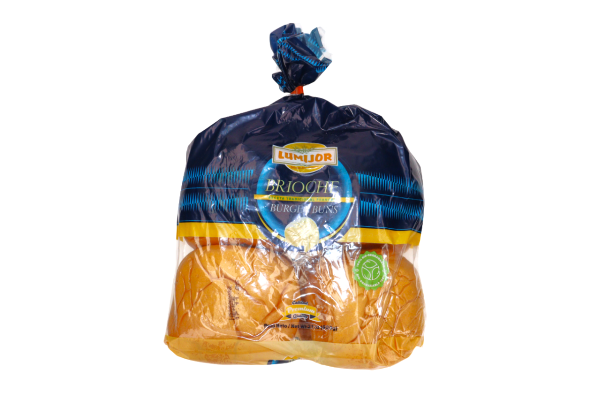 LUMIJOR PAN HAMBURGUESA BRIOCHE 8/1 - SUPERMIX