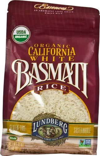 LUNDBG RICE OG1 BASMATI WHITE 2 LB - SUPERMIX